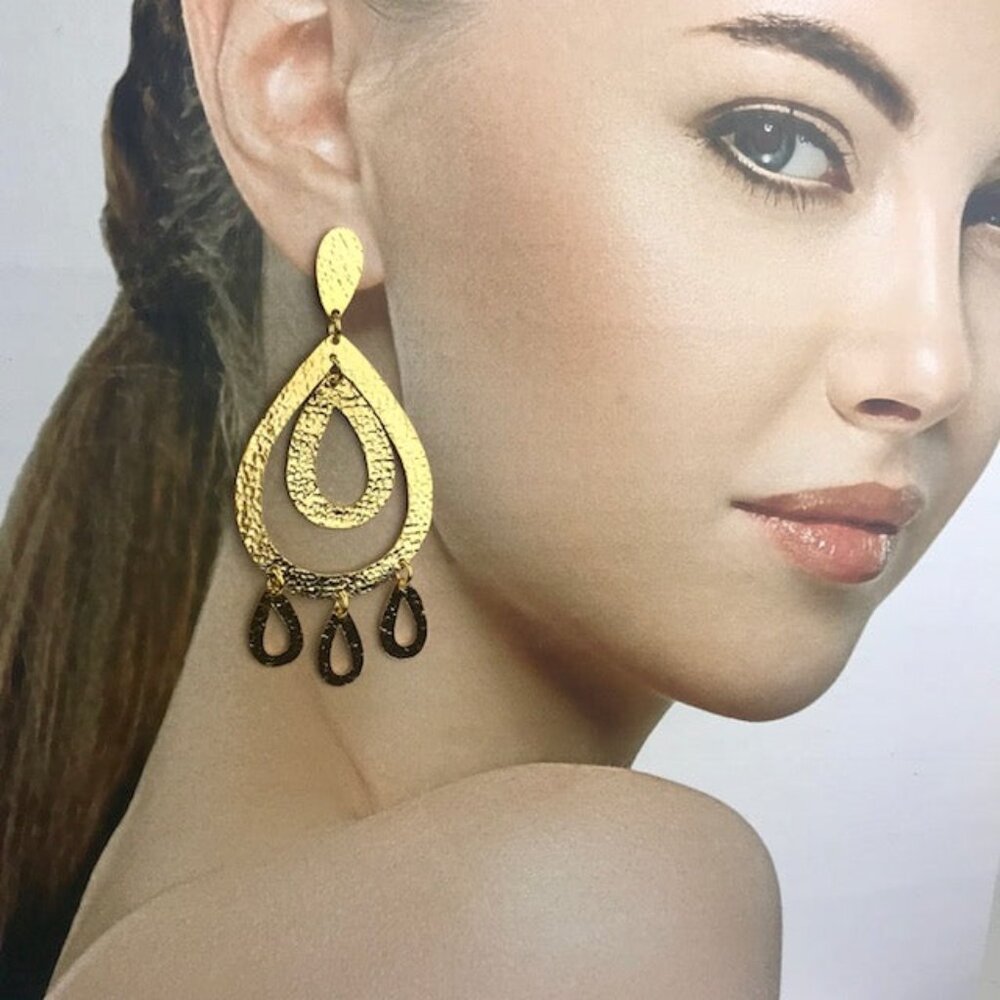Allie Beads Gold Dipped Multi Dangle - Picture 3 of 3